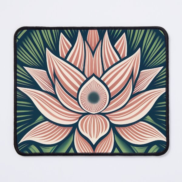Item preview, Art Deco Lotus Flower designed and sold by Tamas Das.