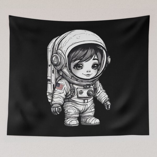 Item preview, Cute Cosmonaut designed and sold by Wiesława Smolińska.