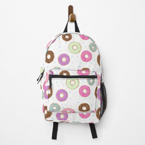 Item preview, Bright print with different colored donuts designed and sold by Mariana Shymkovych.