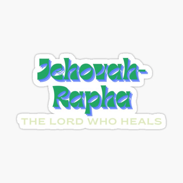 Artikel-Vorschau von Der Name Gottes, Jehova-Rapha, designt und verkauft von FatherandChild.
