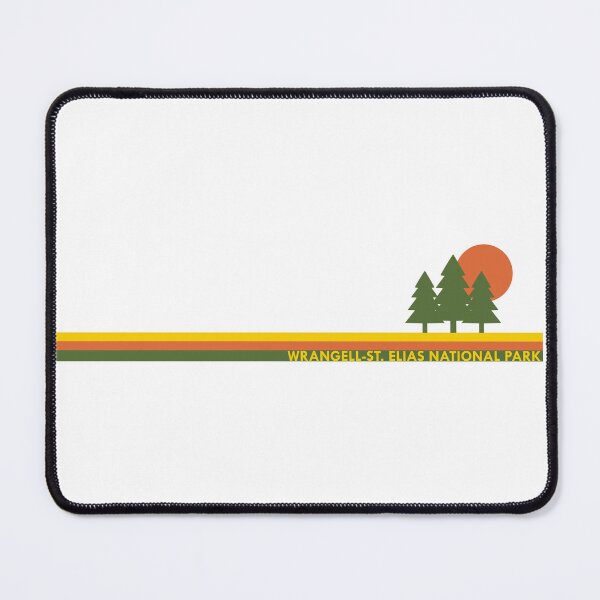 Item preview, Wrangell-St. Elias National Park Pine Trees Sun designed and sold by Esskay Designs.