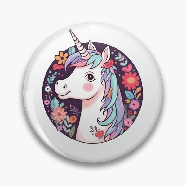 Item preview, Unicorn Cartoon Cute Kawaii Chibi Hand drawn Illustration designed and sold by Cutepix.