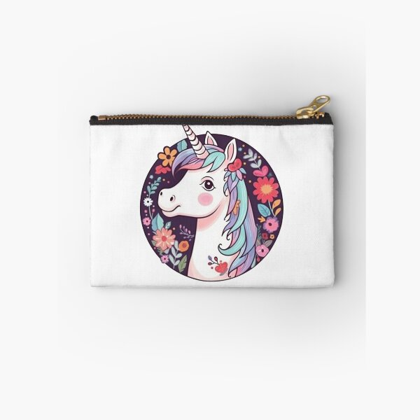 Item preview, Unicorn Cartoon Cute Kawaii Chibi Hand drawn Illustration designed and sold by Cutepix.