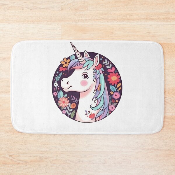 Item preview, Unicorn Cartoon Cute Kawaii Chibi Hand drawn Illustration designed and sold by Cutepix.