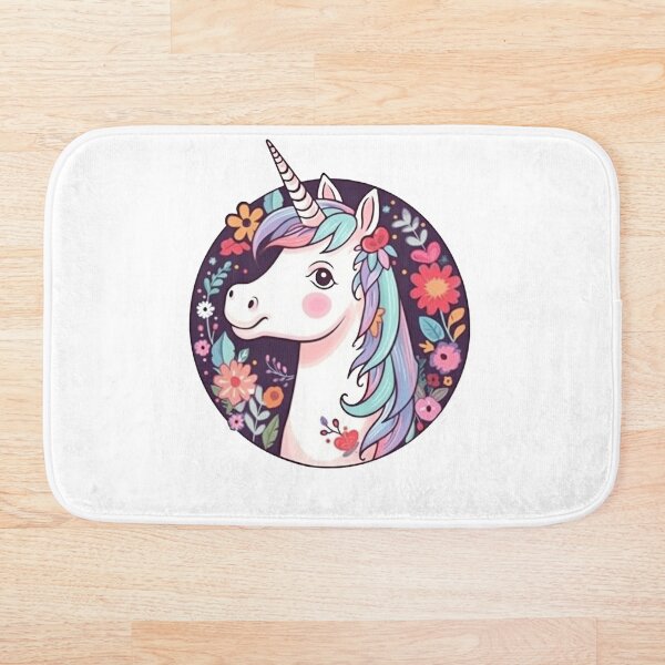 Item preview, Unicornio Dibujos animados Lindo Kawaii Chibi Dibujado a mano Ilustración designed and sold by Cutepix.