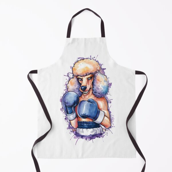 Item preview, Funny Boxer Poodle Dog Kickboxing or Boxer Poodle designed and sold by ColorFlick.