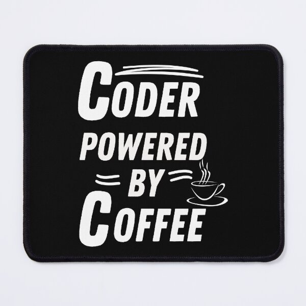 Item preview, Coder powered by coffee designed and sold by annoying-shirts.
