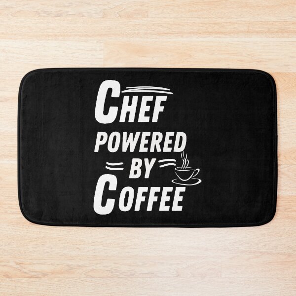 Item preview, Chef powered by coffee designed and sold by annoying-shirts.