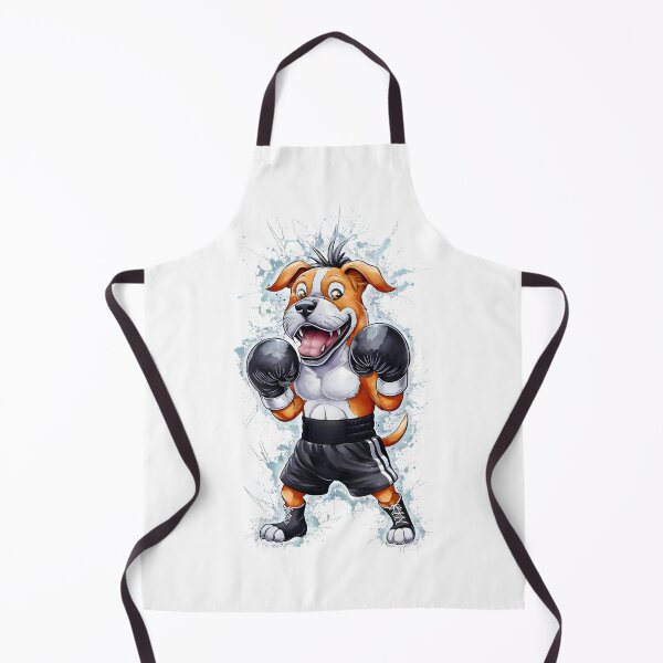 Item preview, Funny Boxer Pitbull Dog Kickboxing or Boxer Pitbull designed and sold by ColorFlick.