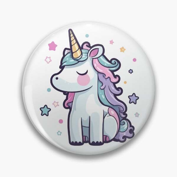 Item preview, Unicorn 2Cartoon Cute Kawaii Chibi Hand drawn Illustration designed and sold by Cutepix.