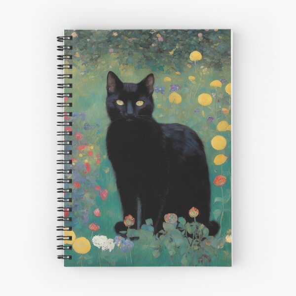 Item preview, Gustav Klimt Garden Cat designed and sold by Tamas Das.