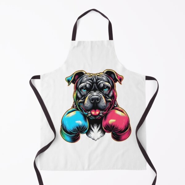 Item preview, Boxer Pitbull Dog Kickboxing or Boxer Pitbull designed and sold by ColorFlick.
