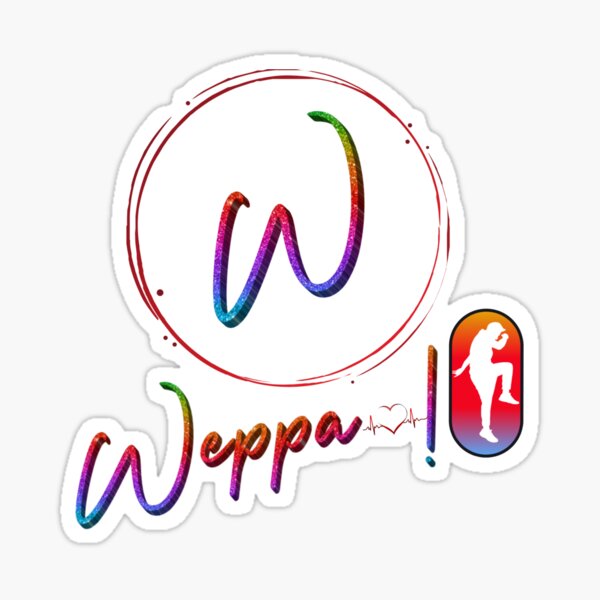 Artikel-Vorschau von Logo meiner Fitnessaktivität Weppa mit Personaje MULTICOLOR FONDO NEGRO, designt und verkauft von Alva-Allatino.