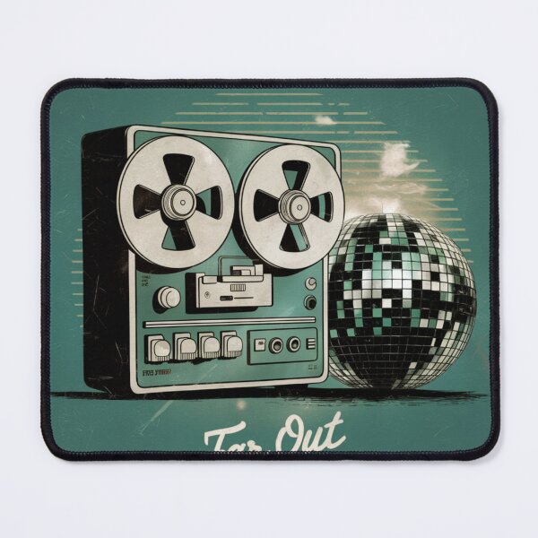 Item preview, Reel-to-reel Tape Recorder, 1970s, Disco Ball Vintage Style designed and sold by WiolettaS.