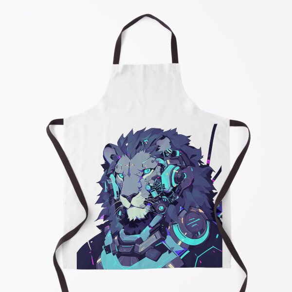 Item preview, Cyber Black Lion // Black Lion // Cool Animal // Cyber Animal // Future Animal Art // Animal Warrior // Animal Cute Art // Gaming Aesthetic stickers designed and sold by SMARTKIT  DESIGNAGENCY.