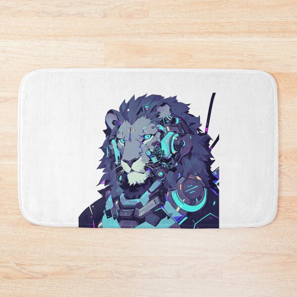 Item preview, Cyber Black Lion // Black Lion // Cool Animal // Cyber Animal // Future Animal Art // Animal Warrior // Animal Cute Art // Gaming Aesthetic stickers designed and sold by SMARTKIT  DESIGNAGENCY.