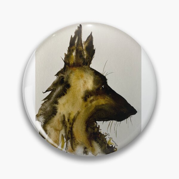 Item preview, Bruno on Guard designed and sold by Pocket Full of Rye Laura Laura Trapnell.