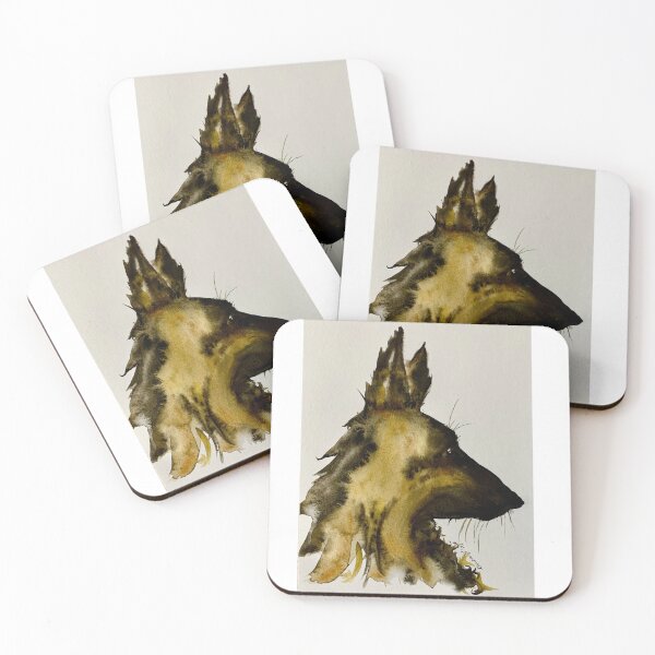 Item preview, Bruno on Guard designed and sold by Pocket Full of Rye Laura Laura Trapnell.