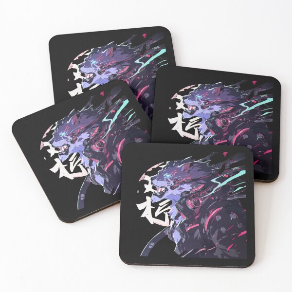 Item preview, Cyber Wolf // Wolf // Cool Animal // Cyber Animal // Future Animal Art // Animal Warrior // Animal Cute Art // Gaming Aesthetic stickers designed and sold by SMARTKIT  DESIGNAGENCY.
