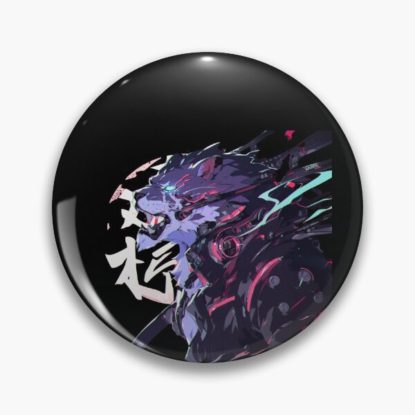 Item preview, Cyber Wolf // Wolf // Cool Animal // Cyber Animal // Future Animal Art // Animal Warrior // Animal Cute Art // Gaming Aesthetic stickers designed and sold by SMARTKIT  DESIGNAGENCY.