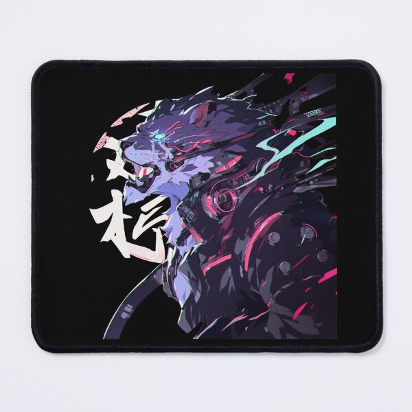 Item preview, Cyber Wolf // Wolf // Cool Animal // Cyber Animal // Future Animal Art // Animal Warrior // Animal Cute Art // Gaming Aesthetic stickers designed and sold by SMARTKIT  DESIGNAGENCY.