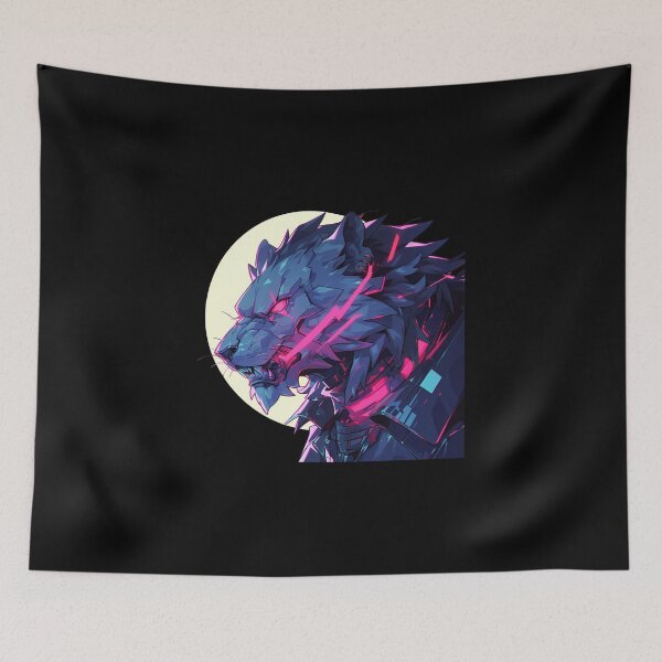 Item preview, Cyber Black Panther // Black Panther // Cool Animal // Cyber Animal // Future Animal Art // Animal Warrior // Animal Cute Art // Gaming Aesthetic stickers designed and sold by SMARTKIT  DESIGNAGENCY.