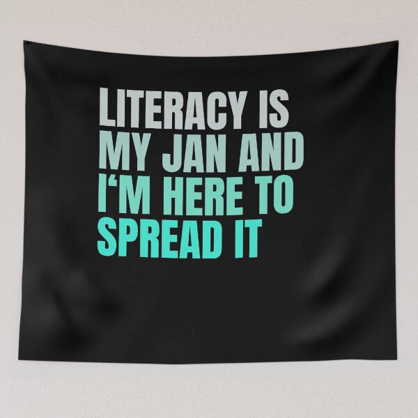Item preview, Literacy Is My Jan And Im Here To Spread It , Literacy Is My Jam And I'm Here To Spread It , Literacy Teacher , English Teacher , Literary Teacher , English Coach designed and sold by Creativedsigna.
