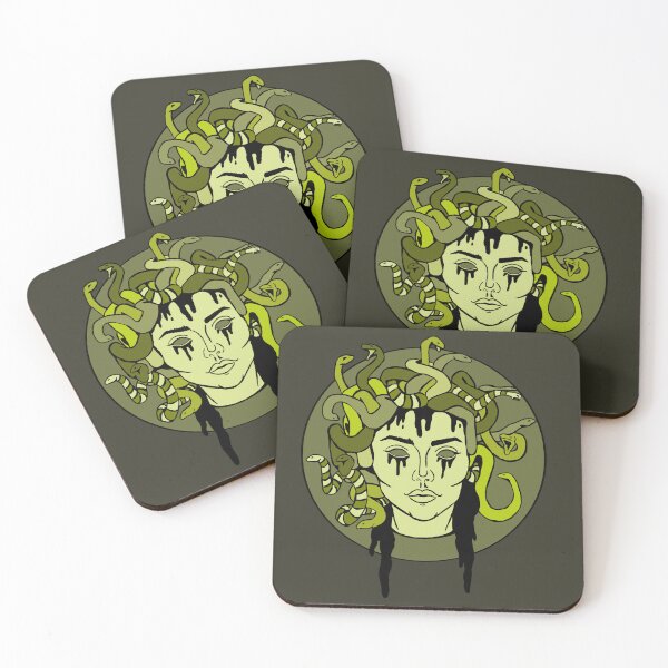 Item preview, Green Medusa designed and sold by minartisan.