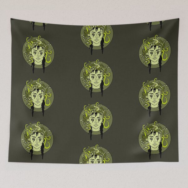 Item preview, Green Medusa designed and sold by minartisan.