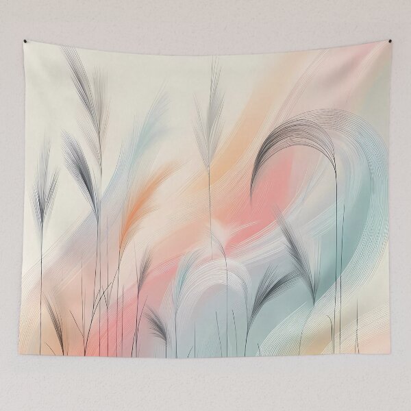 Item preview, Colourful long grasses.  designed and sold by ShazellArt.
