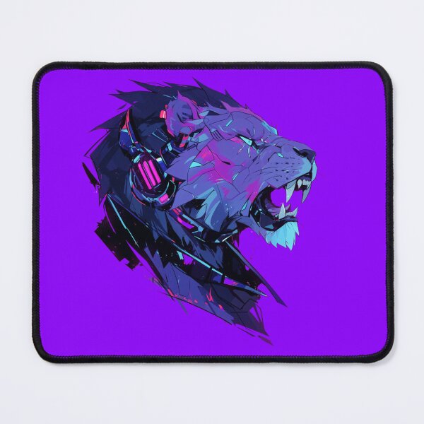 Item preview, Cyber Black Lion // Black Lion // Cool Animal // Cyber Animal // Future Animal Art // Animal Warrior // Animal Cute Art // Gaming Aesthetic stickers designed and sold by SMARTKIT  DESIGNAGENCY.