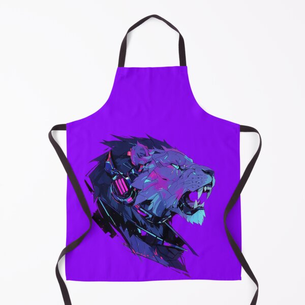 Item preview, Cyber Black Lion // Black Lion // Cool Animal // Cyber Animal // Future Animal Art // Animal Warrior // Animal Cute Art // Gaming Aesthetic stickers designed and sold by SMARTKIT  DESIGNAGENCY.