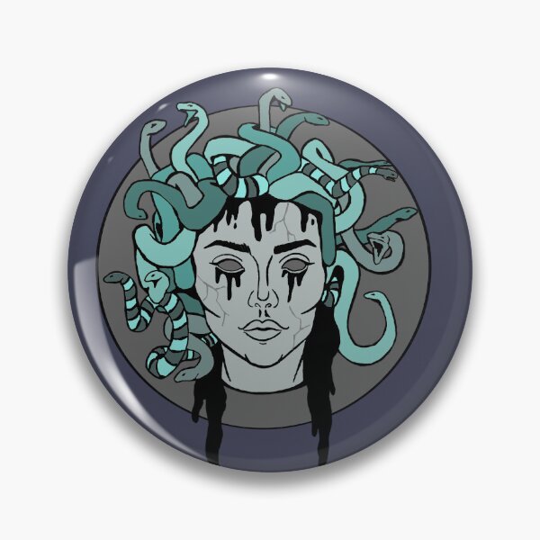Item preview, Grey Medusa designed and sold by minartisan.