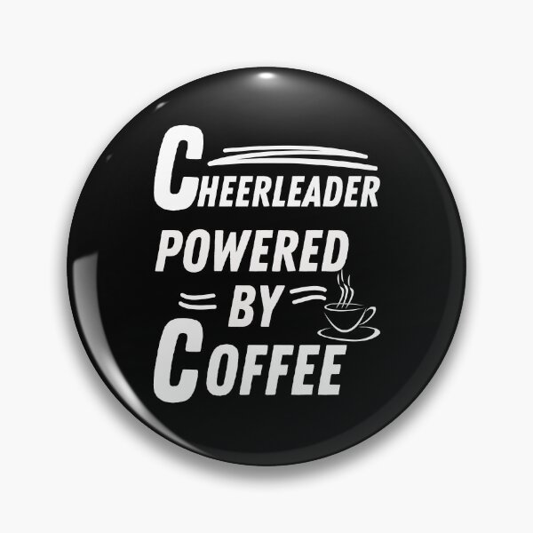 Artikelvorschau, Cheerleader mit Kaffeeantrieb entworfen und verkauft von annoying-shirts.