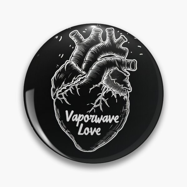 Item preview, Vaporwave Love: Gothic Heart and Nostalgia designed and sold by Piotrek0001.