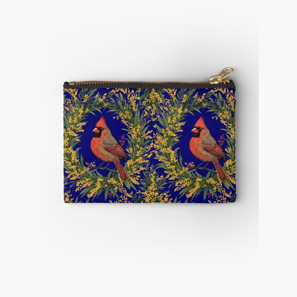 Item preview, Kentucky Cardinal Bird With Yellow Flower Wreath designed and sold by taiche.