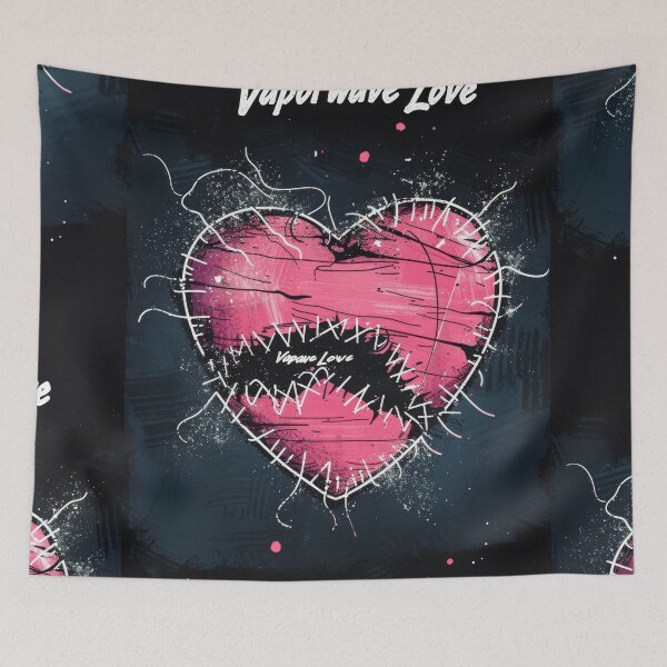 Item preview, Vaporwave Love: Gothic Heart and Nostalgia designed and sold by Piotrek0001.