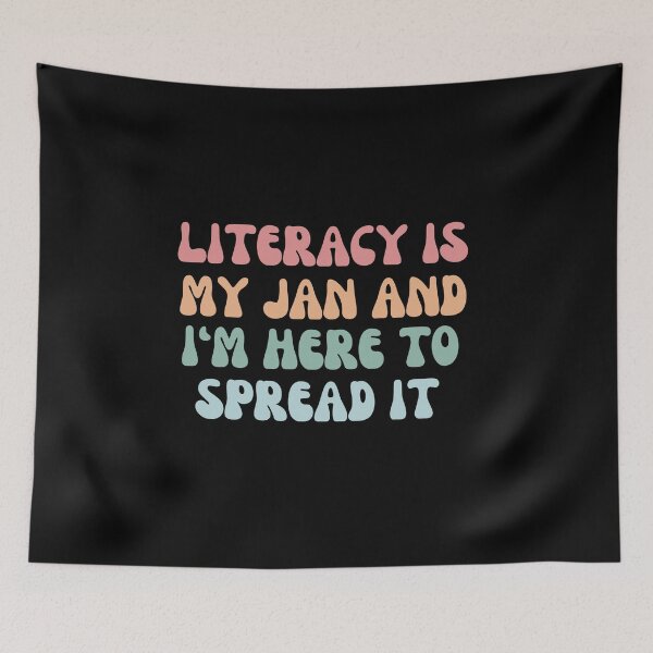 Item preview, Literacy Is My Jan And Im Here To Spread It , Literacy Is My Jam And I'm Here To Spread It , Literacy Teacher , English Teacher , Literary Teacher , English Coach designed and sold by Creativedsigna.