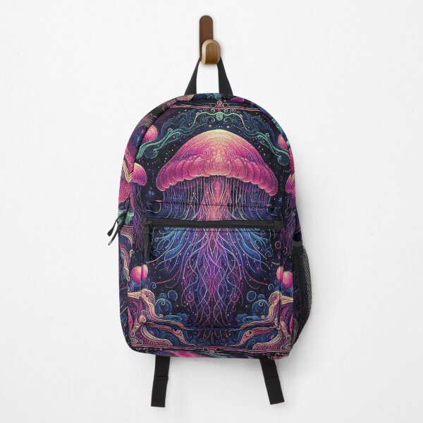 Item preview, Neon Pink Bioluminescent Jellyfish designed and sold by Illuministique.