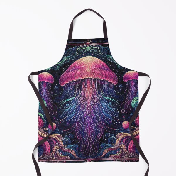 Item preview, Neon Pink Bioluminescent Jellyfish designed and sold by Illuministique.