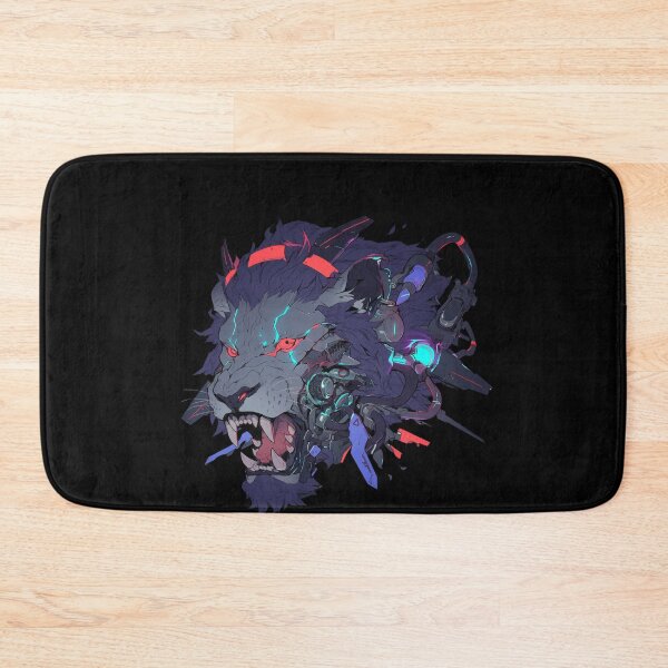 Item preview, Cyber Black Lion // Black Lion // Cool Animal // Cyber Animal // Future Animal Art // Animal Warrior // Animal Cute Art // Gaming Aesthetic stickers designed and sold by SMARTKIT  DESIGNAGENCY.