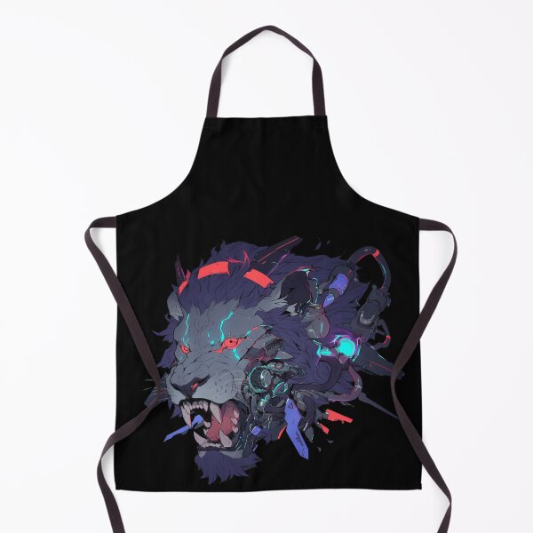 Item preview, Cyber Black Lion // Black Lion // Cool Animal // Cyber Animal // Future Animal Art // Animal Warrior // Animal Cute Art // Gaming Aesthetic stickers designed and sold by SMARTKIT  DESIGNAGENCY.