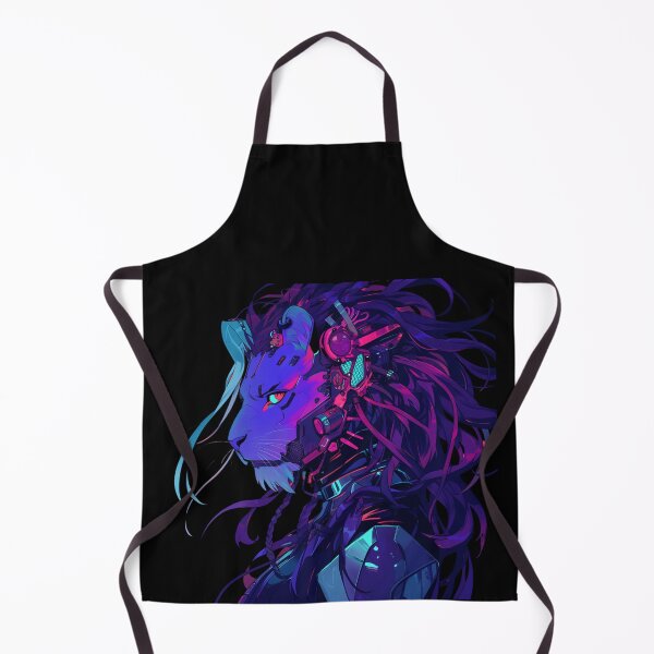 Item preview, Cyber Black Lion // Black Lion // Cool Animal // Cyber Animal // Future Animal Art // Animal Warrior // Animal Cute Art // Gaming Aesthetic stickers designed and sold by SMARTKIT  DESIGNAGENCY.