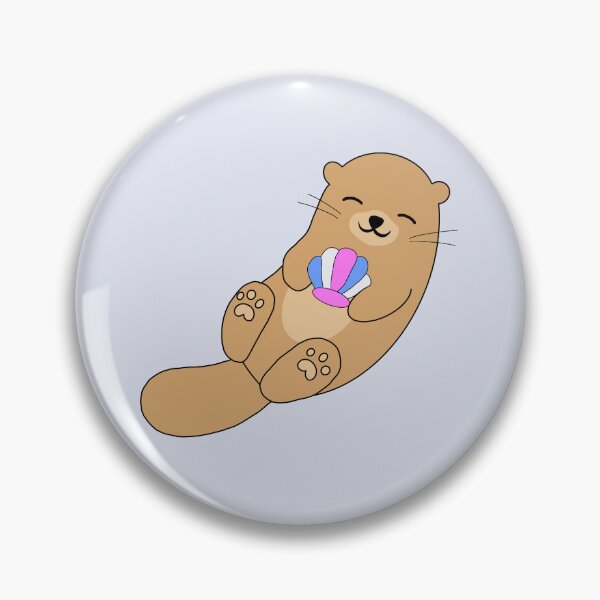 Item preview, Trans Otter PRIDE COLLECTION designed and sold by gobroadway.