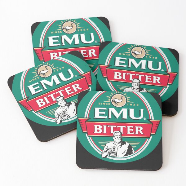 Item preview, Emu Bitter Beer Logo Local Beer Brewey Logo designed and sold by TimmWilderma.