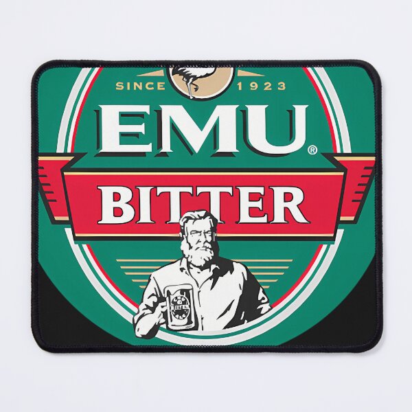 Item preview, Emu Bitter Beer Logo Local Beer Brewey Logo designed and sold by TimmWilderma.