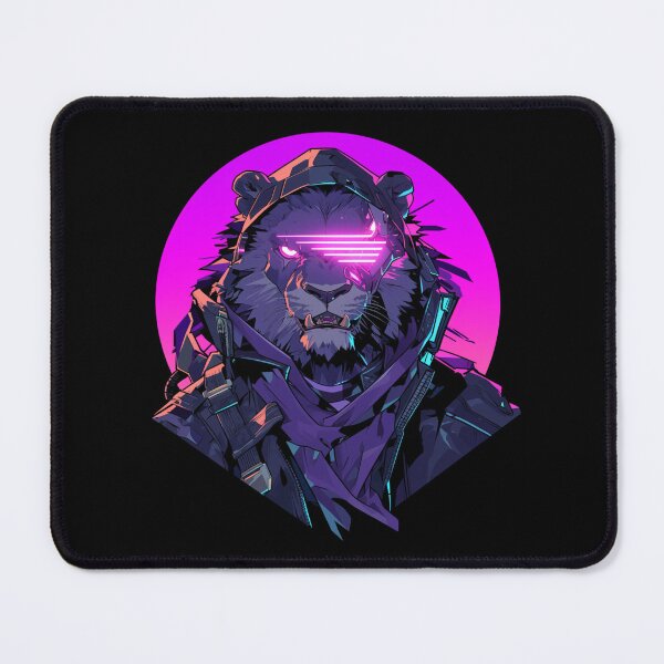 Item preview, Cyber Black Lion // Black Lion // Cool Animal // Cyber Animal // Future Animal Art // Animal Warrior // Animal Cute Art // Gaming Aesthetic stickers designed and sold by SMARTKIT DESIGNAGENCY.