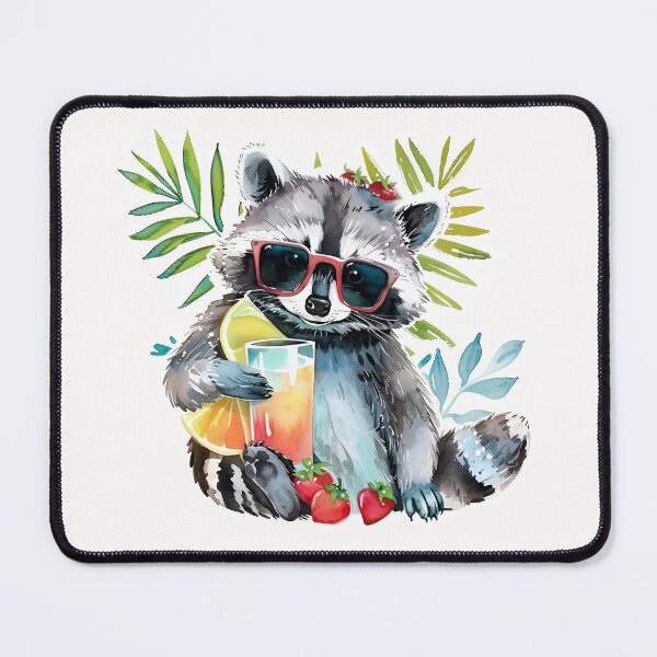 Item preview, Summertime Raccoon sunglasses designed and sold by AngelinaBezm.