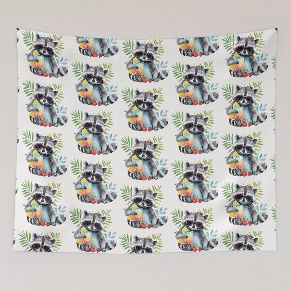 Item preview, Summertime Raccoon sunglasses designed and sold by AngelinaBezm.