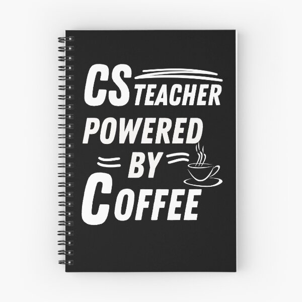 Item preview, Computer Science Teacher powered by coffee designed and sold by annoying-shirts.